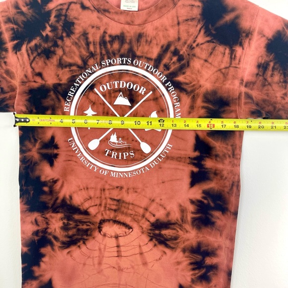 University of Duluth Sports T-Shirt, Medium, Organic Cotton, Tie Dye, Academic - Picture 4 of 7